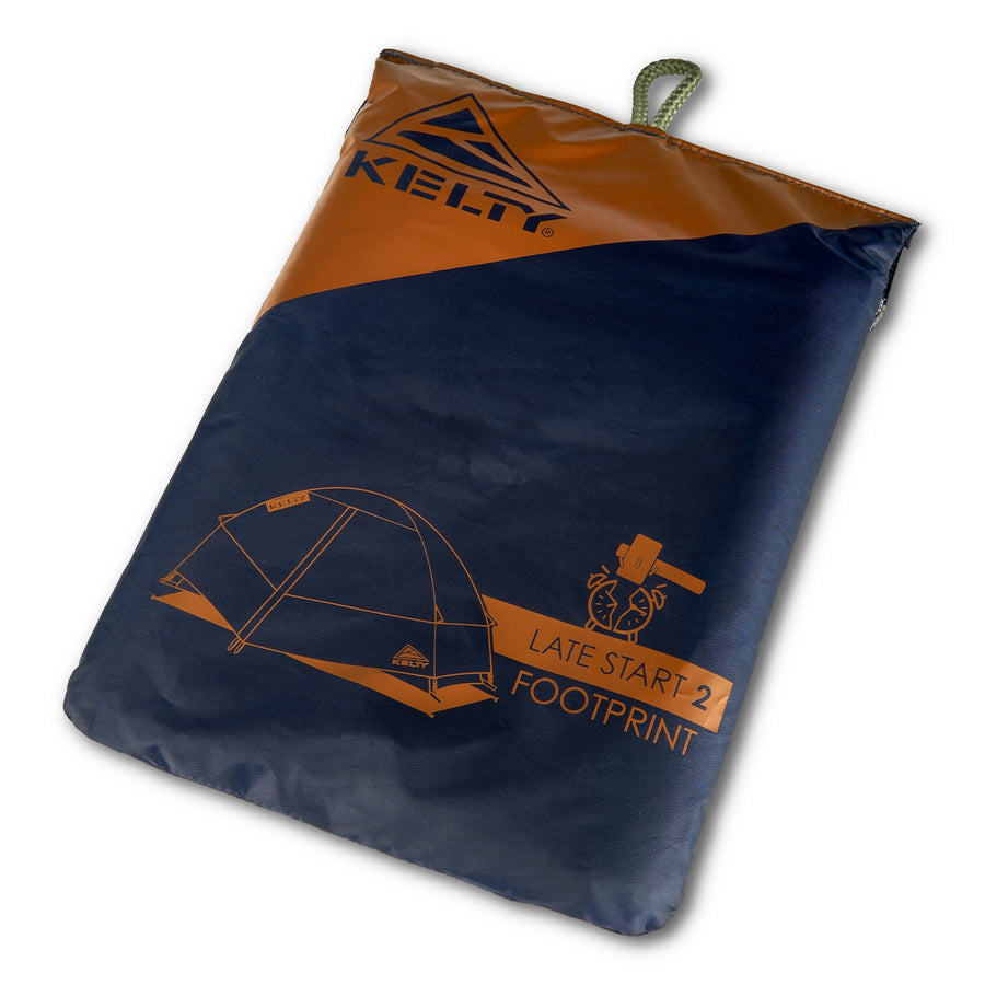 Kelty Late Start 1P / 2P / 4P Footprint 2024 for camping, backpacking 2P FP, footprint view