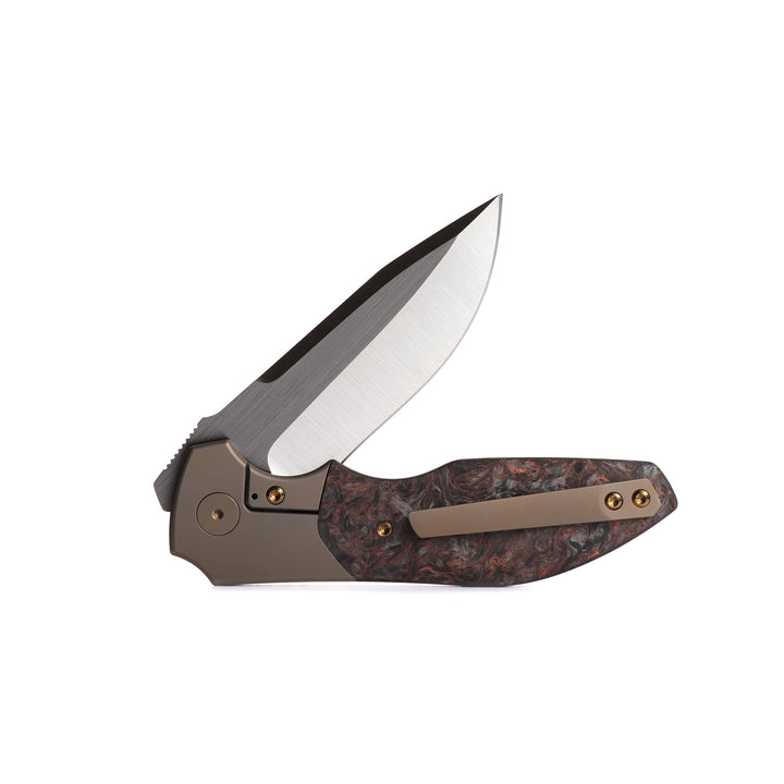 Kaviso x Kirby Raine S35VN Frame Lock Folding Knife