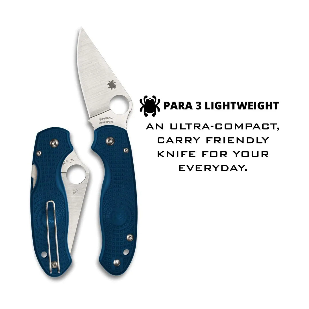 Spyderco Para 3 Lightweight FRN