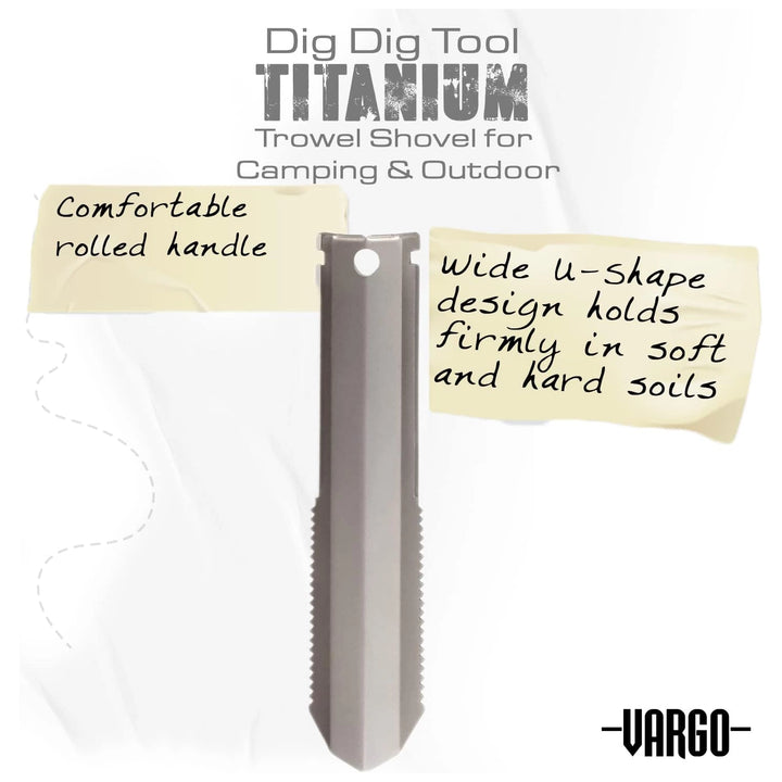 Vargo Titanium Dig Dig Tool