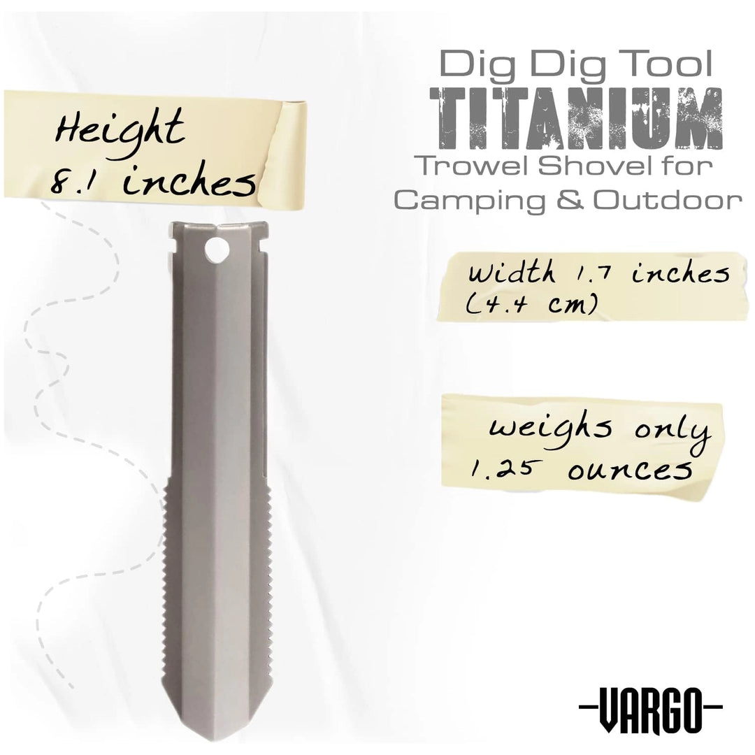 Vargo Titanium Dig Dig Tool