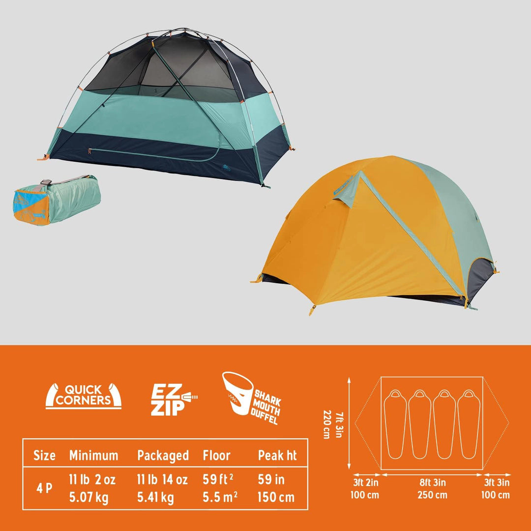 kalite tente Kelty Wireless Tent (2, 4, or 6 Person) – Kaviso, LLC