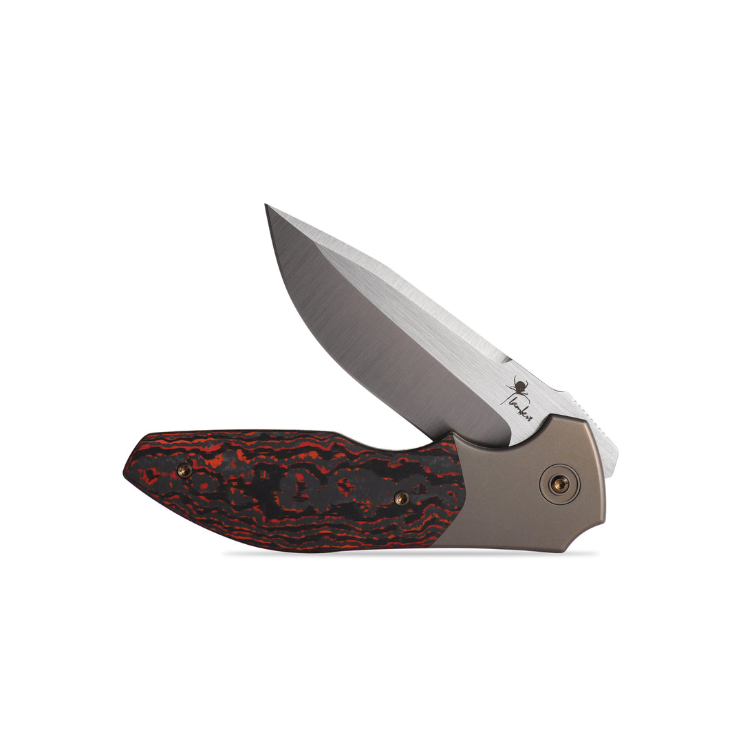 Kaviso x Kirby Raine S35VN Frame Lock Folding Knife