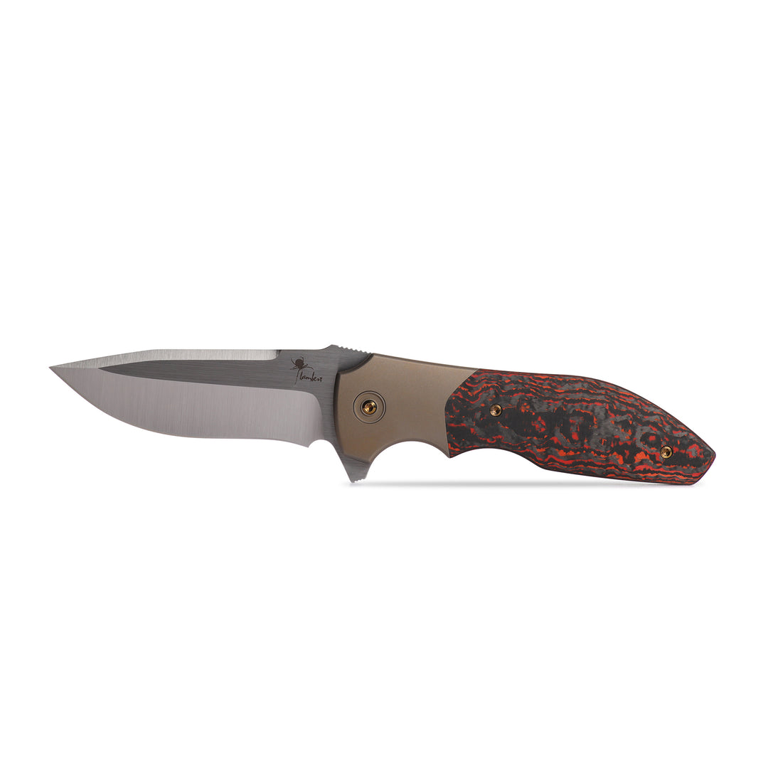 Kaviso x Kirby Raine S35VN Frame Lock Folding Knife