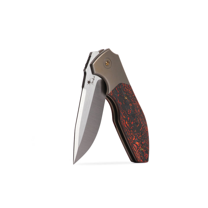 Kaviso x Kirby Raine S35VN Frame Lock Folding Knife