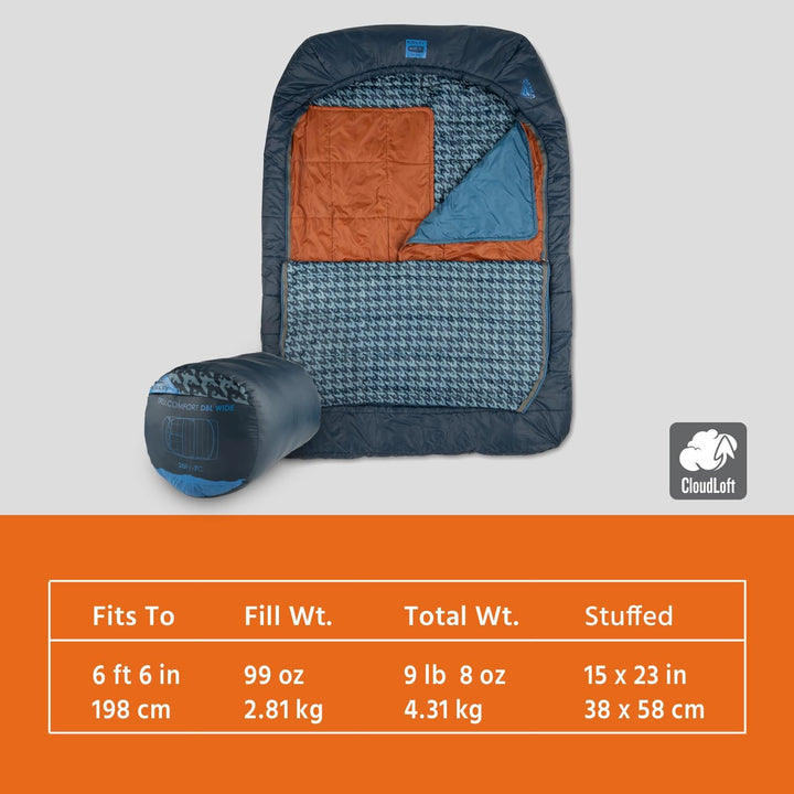 Kelty Tru.Comfort Doublewide 20 Sleeping Bag