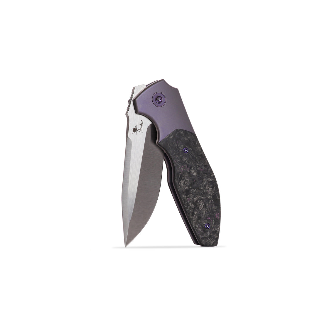 Kaviso x Kirby Raine S35VN Frame Lock Folding Knife