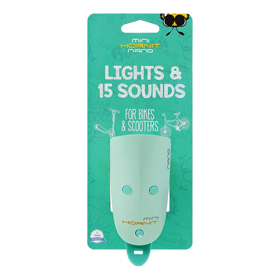 Hornit Nano Kids Bike Horn and Light Kaviso