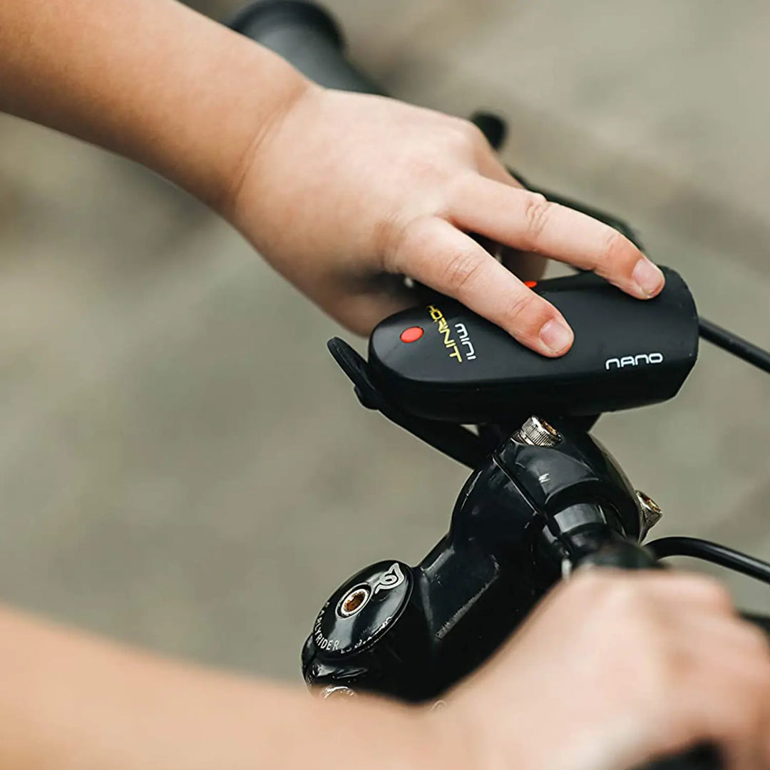 Hornit Nano Kids Bike Horn and Light Blue Green