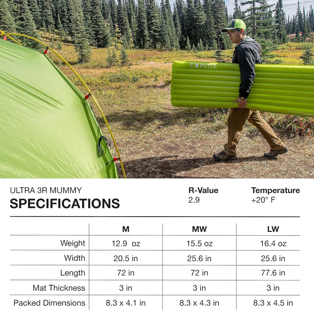 Exped Ultra 3R Mummy Sleeping Pad