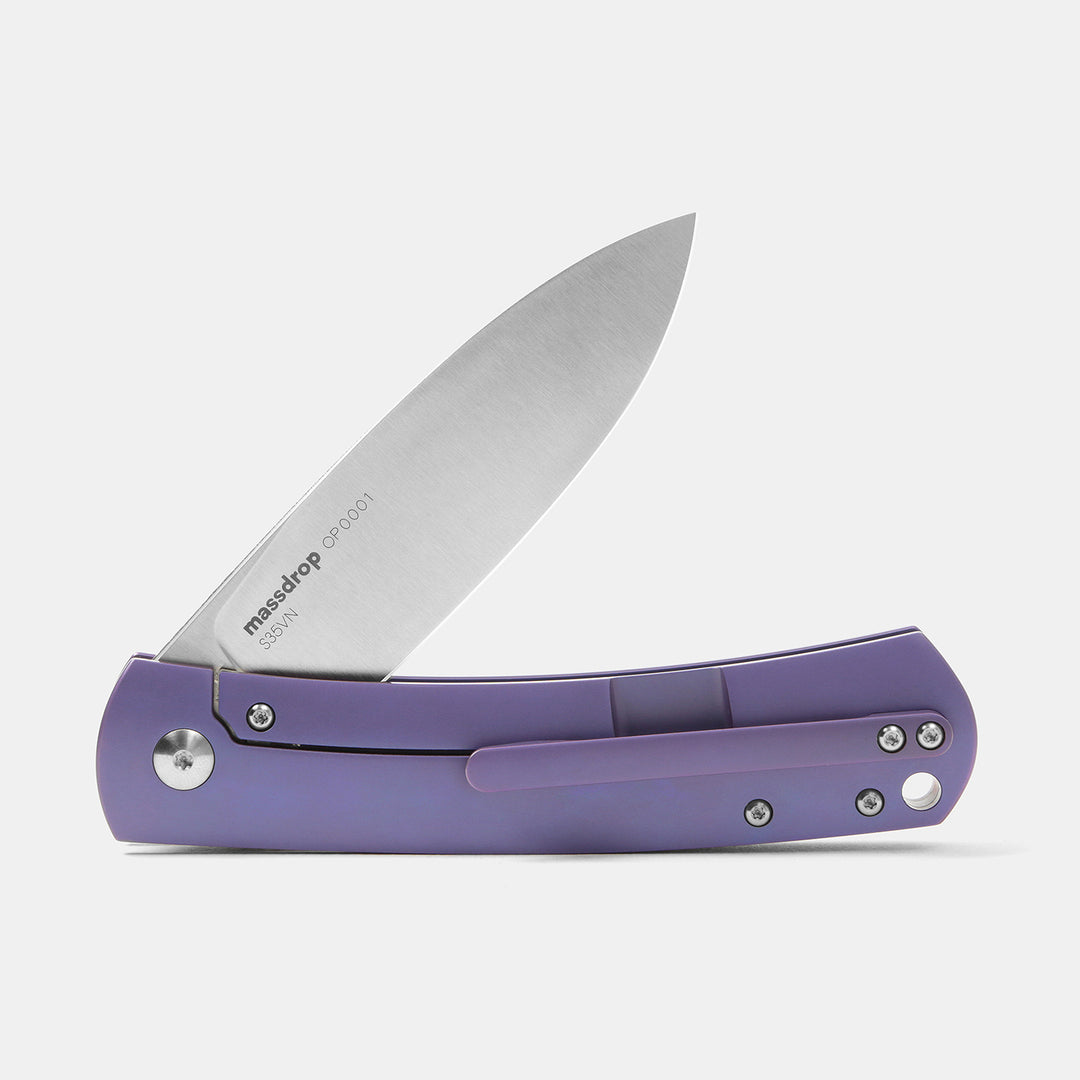 Drop + Laconico Keen Spear-Point Folding Knife