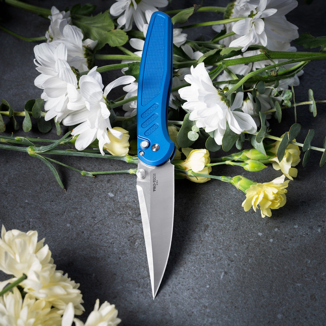 Pro-Tech Peace Neighbor Designed Avalon — Magnacut Satin Folding Knife