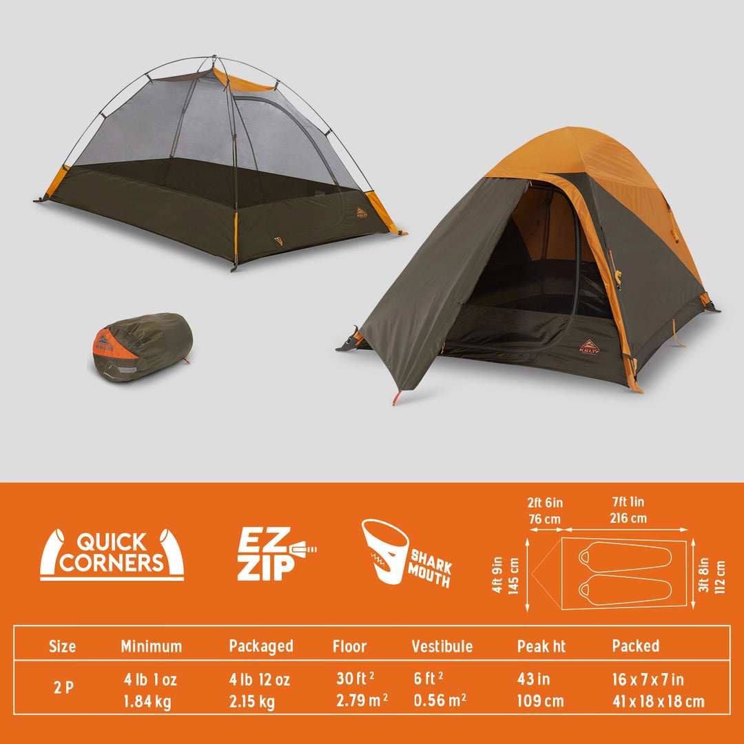 Kelty Grand Mesa 2P / 4P 2024