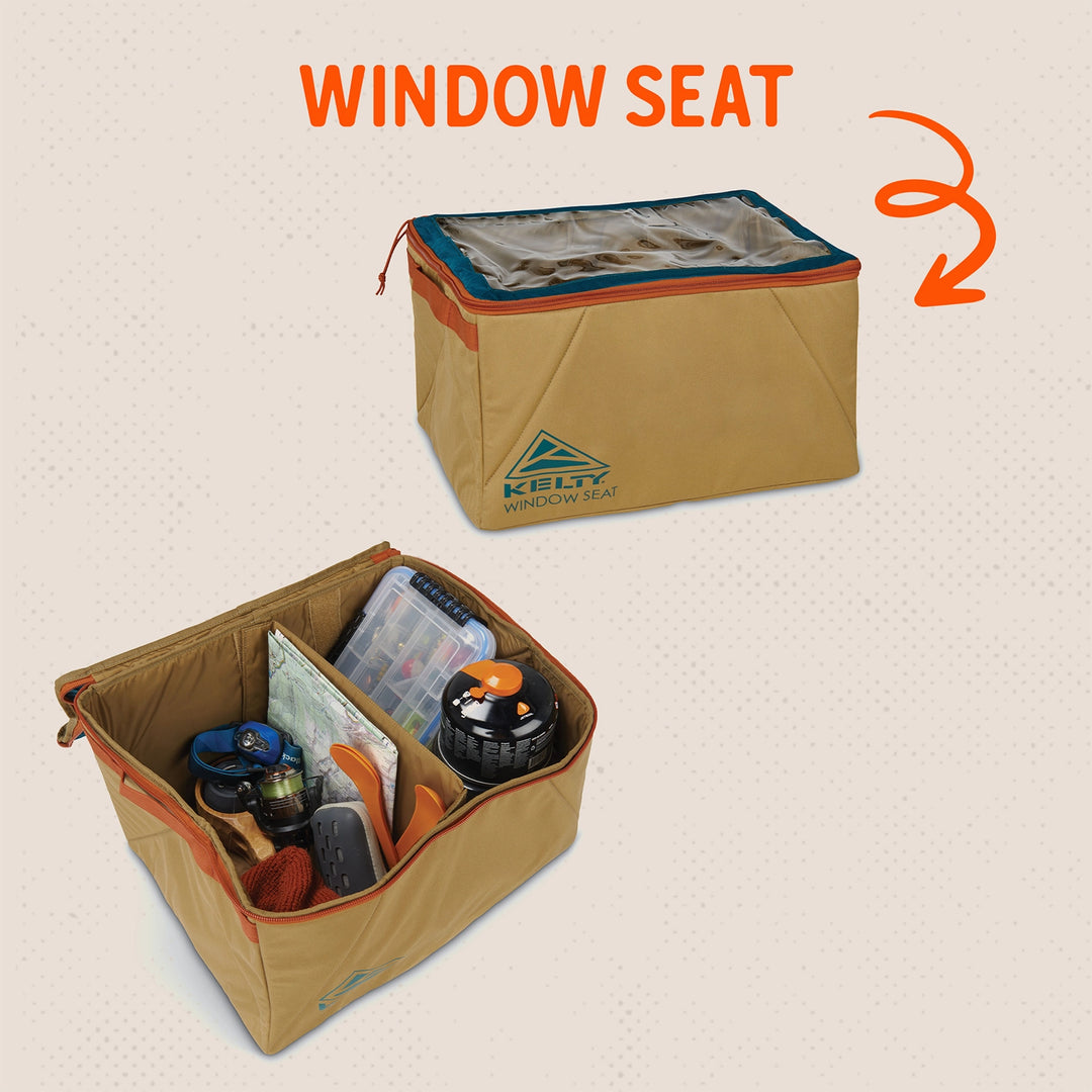 Kelty Window Seat Camp Chair for camping, outdoors, beach, tailgating adjustable