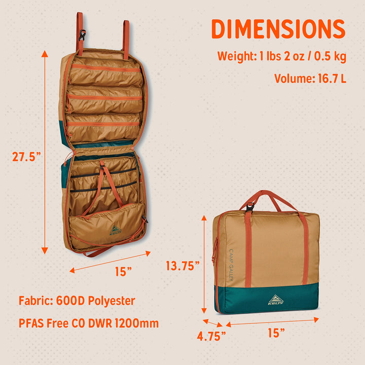 Kelty Camp Galley Camping Gear for camping, tailgating, outdoors