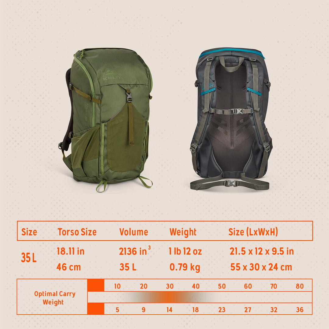 Kelty Asher 35L Backpack – Kaviso, LLC Kelty Asher 35L Backpack – Kaviso, LLC
