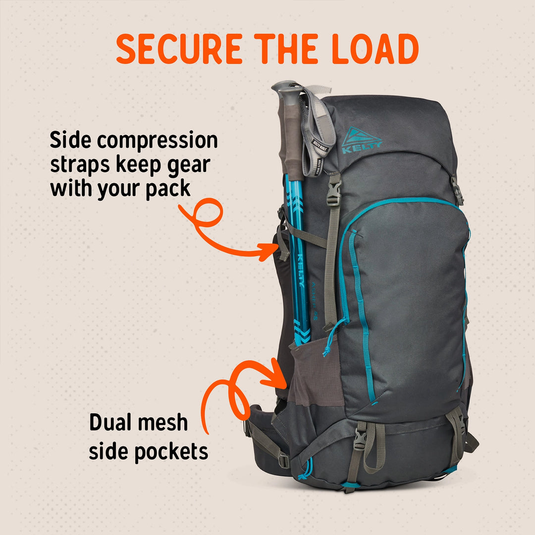 Kelty Asher 55L Backpack – Kaviso, LLC Kelty Asher 55L Backpack – Kaviso, LLC