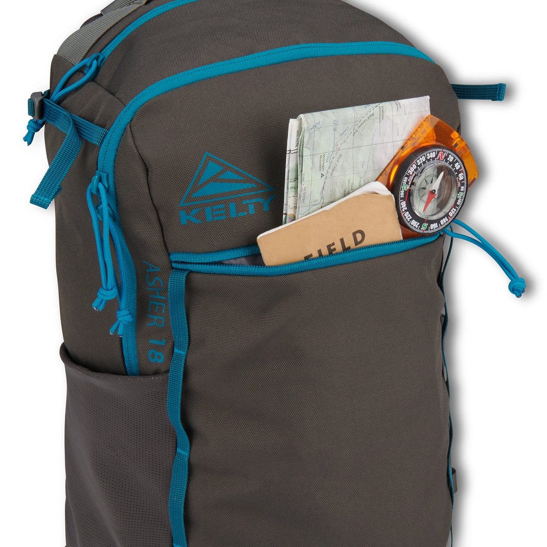 kelty 18 liter backpack Kelty Asher 18L Backpack, Winter Moss/Dill