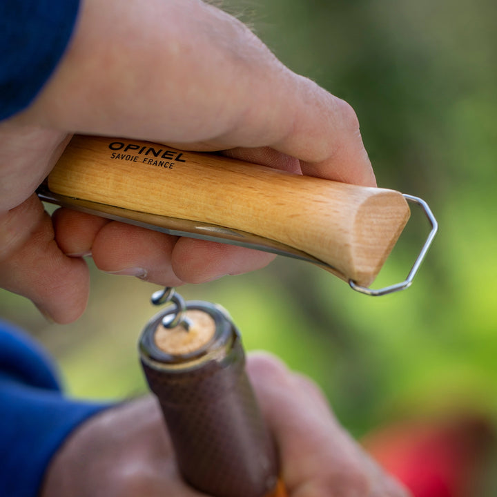 Opinel No10 Corkscrew Wine & Cheese Knife
