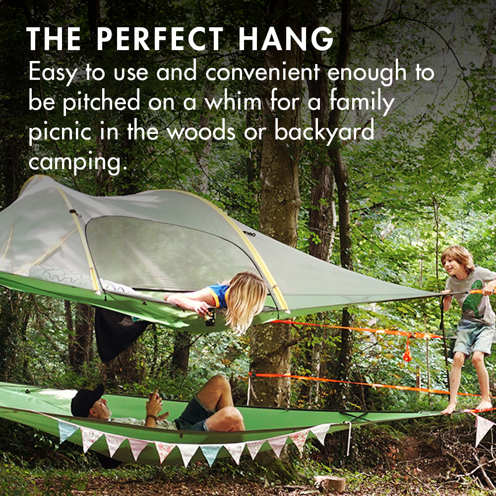 Treehouse trampoline tent hotsell