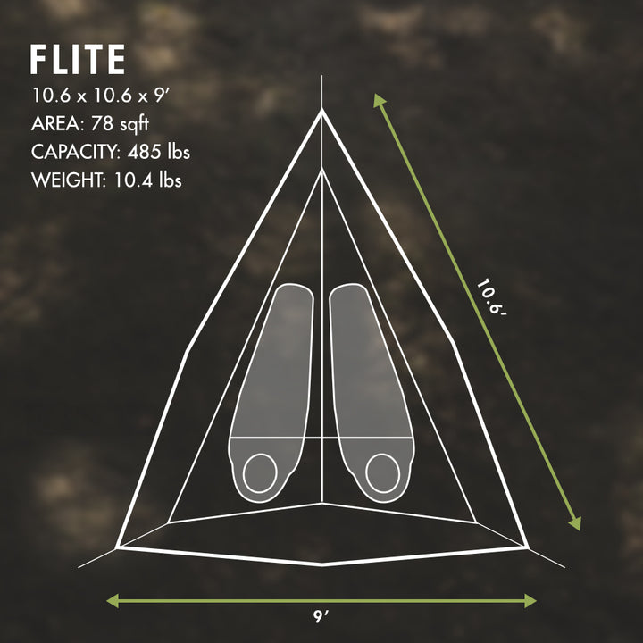 Tentsile Flite 2-Person Tree Tent (3.0) - Open Box