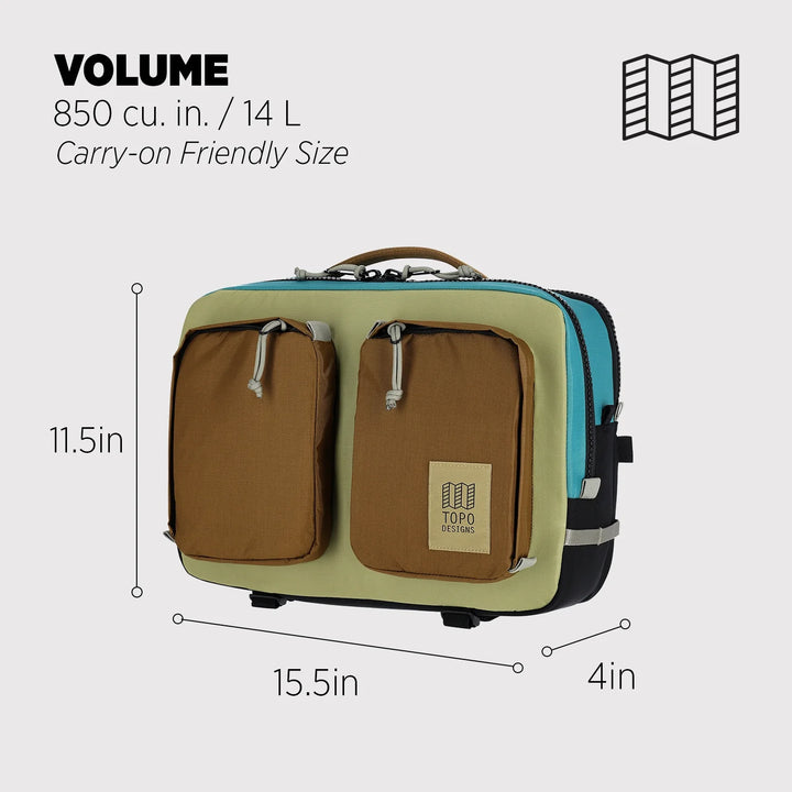 Topo Designs Global Briefcase - Open Box