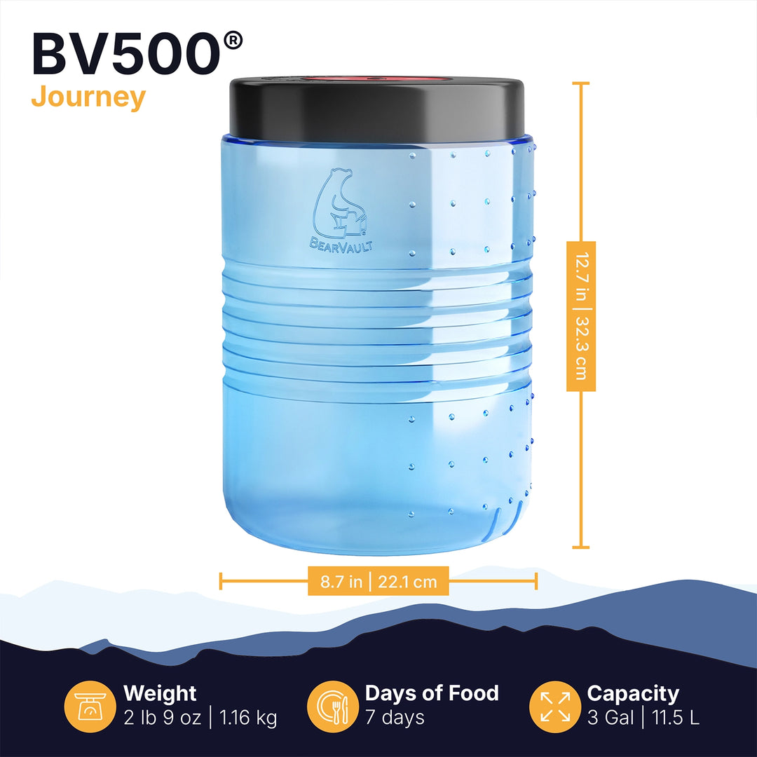 BearVault BV500 - Journey Bear Resistant Food Cannister