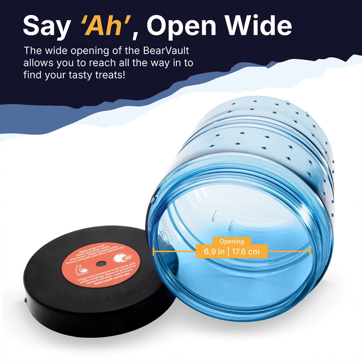 BearVault BV500 - Journey Bear Resistant Food Cannister