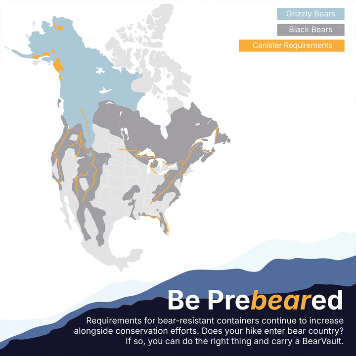 BearVault BV500 - Journey Bear Resistant Food Cannister