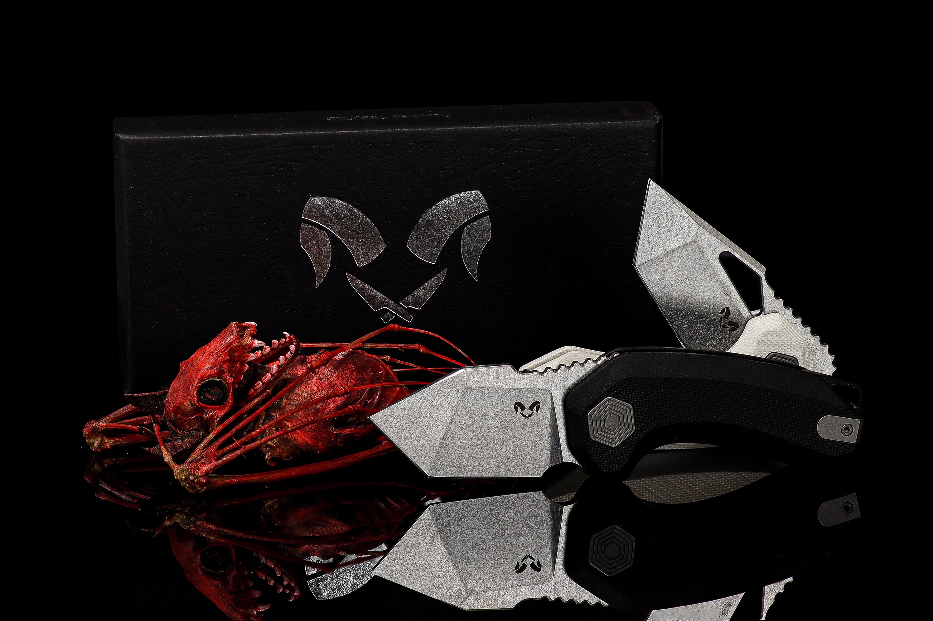 Damned Designs Ryu Folding G10 Liner Lock Pocket Knife Pictures by Kaviso