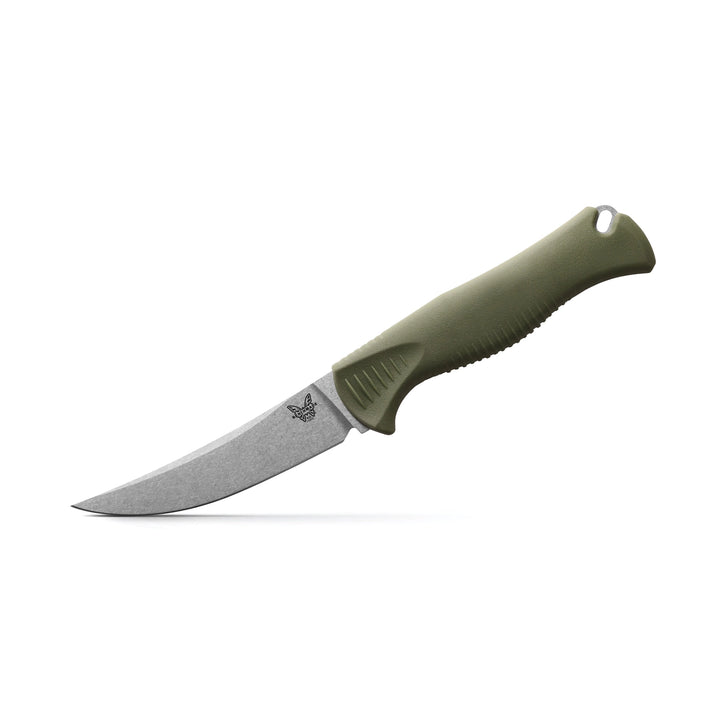 Benchmade Meatcrafter 15505 Dark Olive Santoprene Fixed Blade