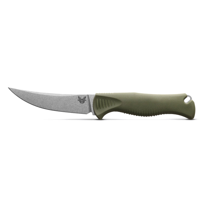 Benchmade Meatcrafter 15505 Dark Olive Santoprene Fixed Blade