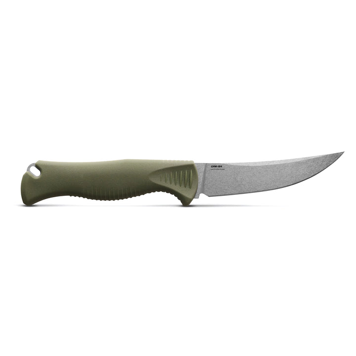 Benchmade Meatcrafter 15505 Dark Olive Santoprene Fixed Blade