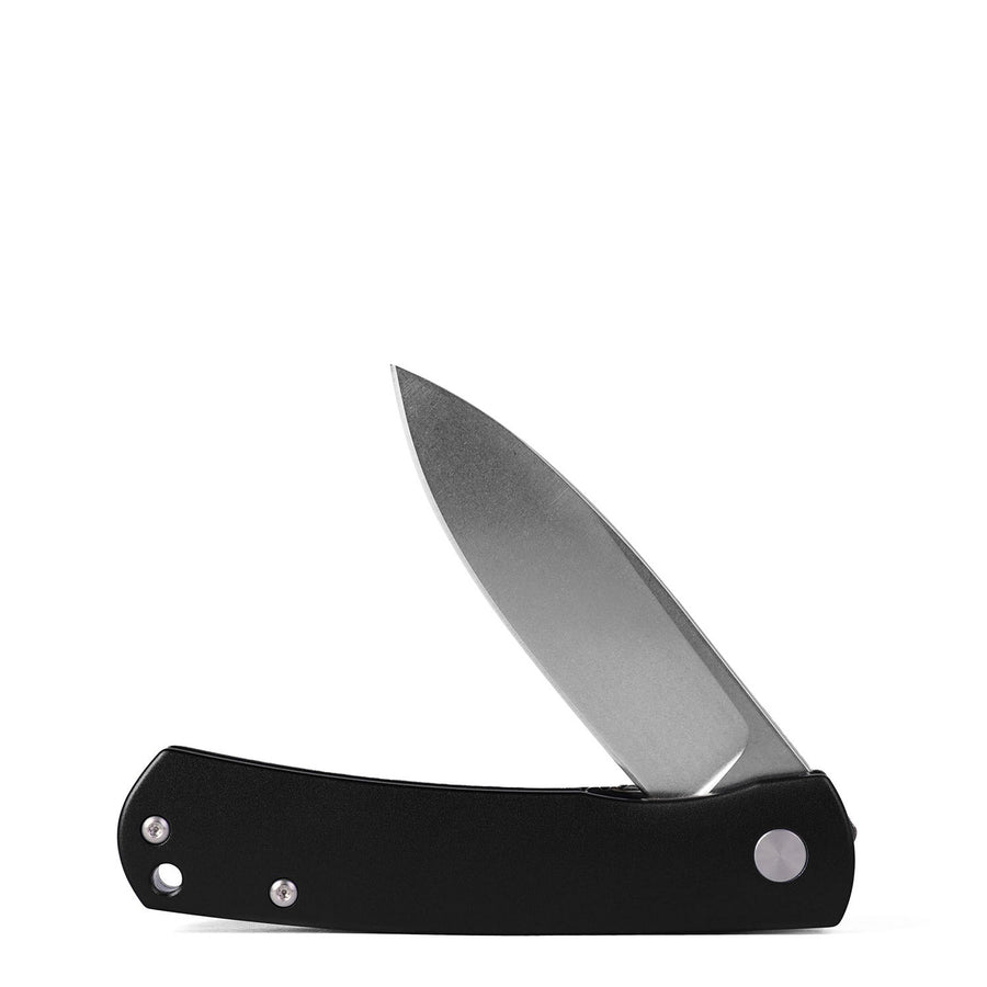Kaviso x Laconico Keen Mini 14C28N Liner Lock Folding Knife Folding Knife Ray Laconico Black