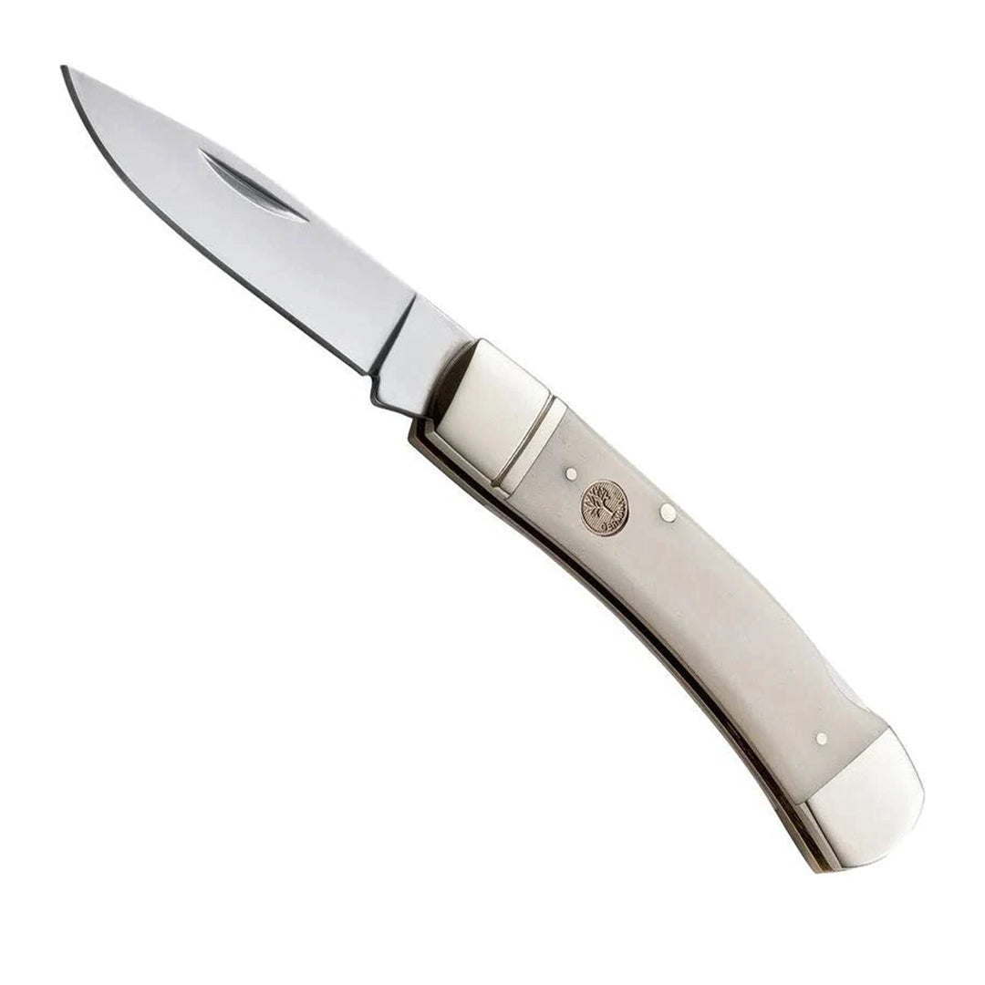 Boker Lockback White Smooth Bone 110250WB - Open Box