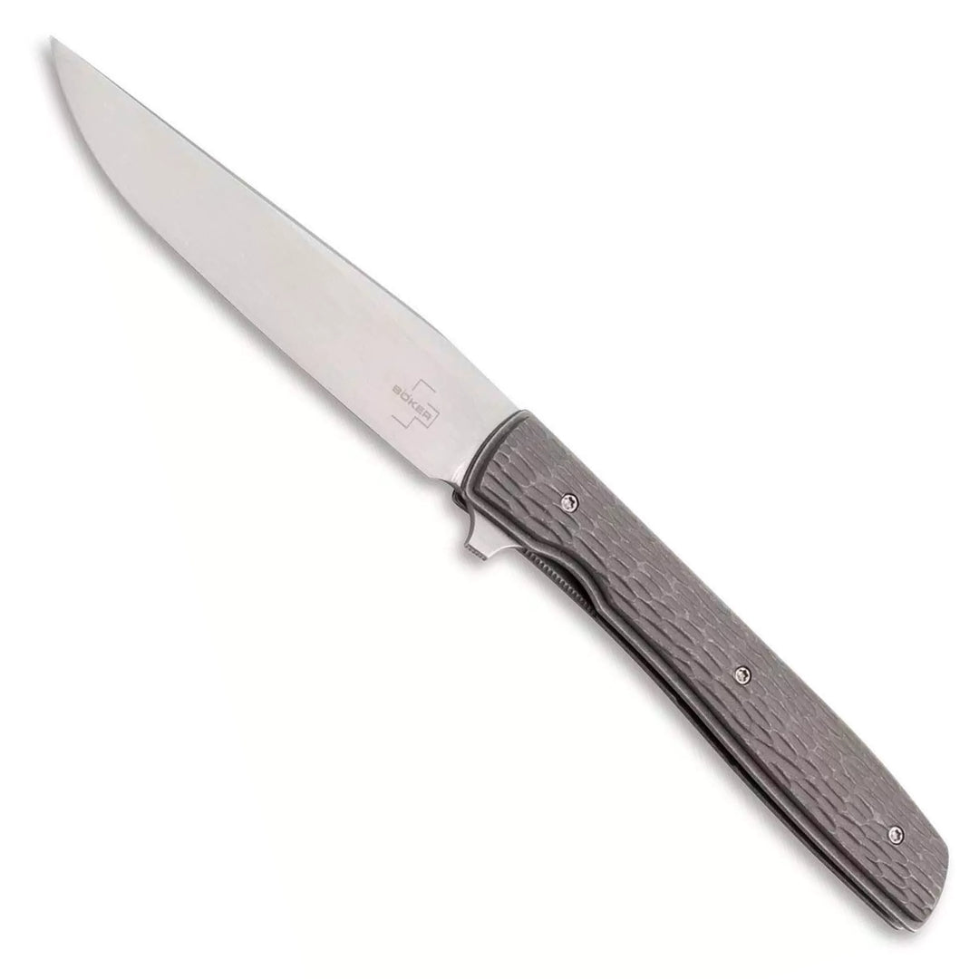 Boker Plus Urban Trapper Jigged Ti 01BO476 – Kaviso, LLC Boker Plus Urban Trapper Jigged Ti 01BO476 – Kaviso, LLC