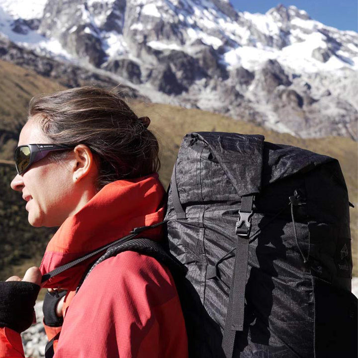 Bonfus Framus 48L load lifter straps detail - adjustable load lifters for optimal weight distribution on ultralight pack