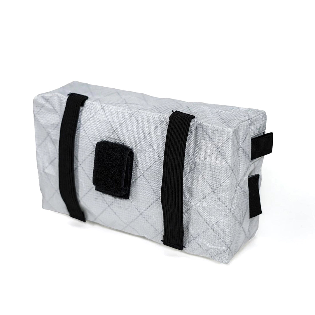 Bonfus Hip Belt Pocket open view - zippered storage for snacks and essentials on ultralight hiking pack