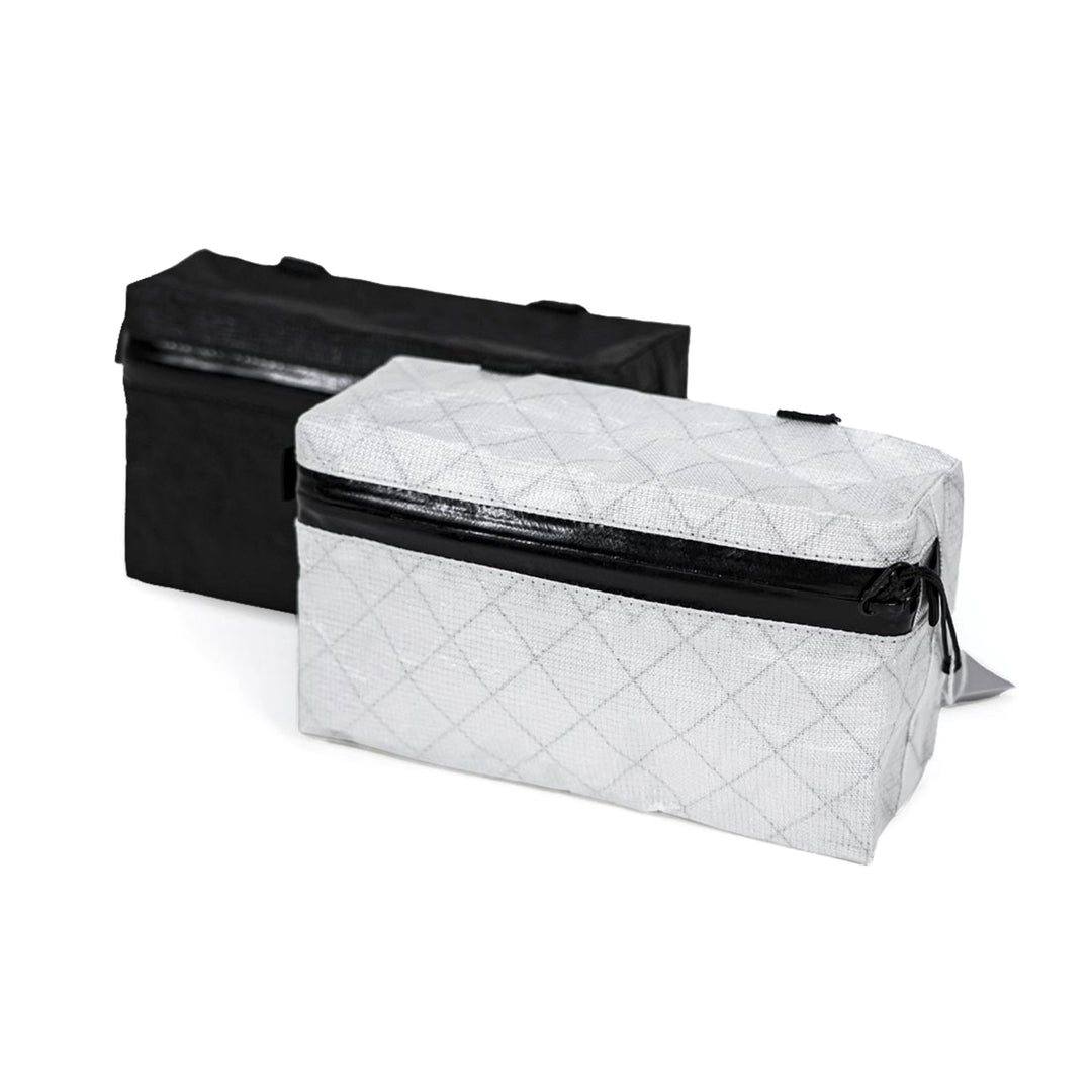 Bonfus Hip Belt Pocket in black - ultralight DCF accessory pocket for backpack hip belt attachment