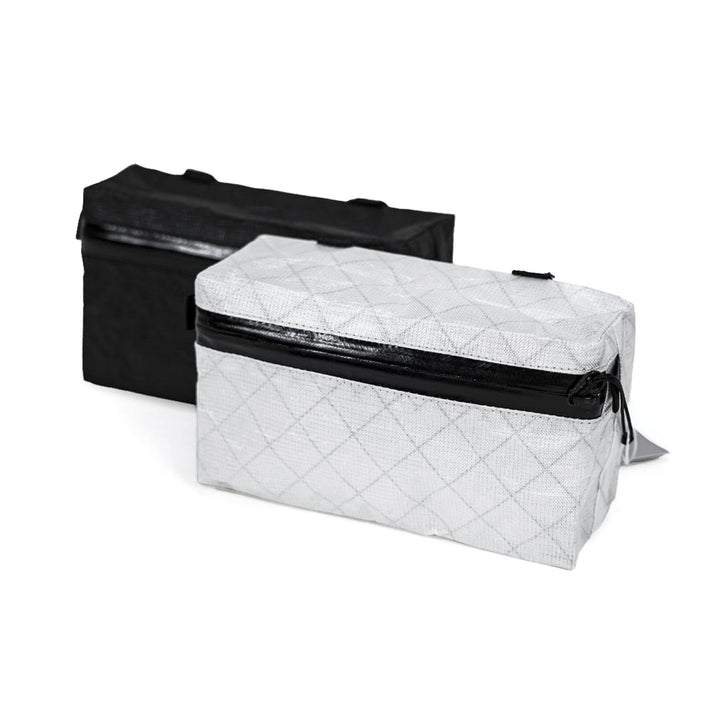 Bonfus Hip Belt Pocket in black - ultralight DCF accessory pocket for backpack hip belt attachment
