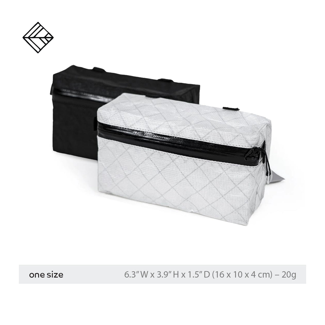 Bonfus Hip Belt Pocket specifications - dimensions weight and features of DCF ultralight accessory pocket