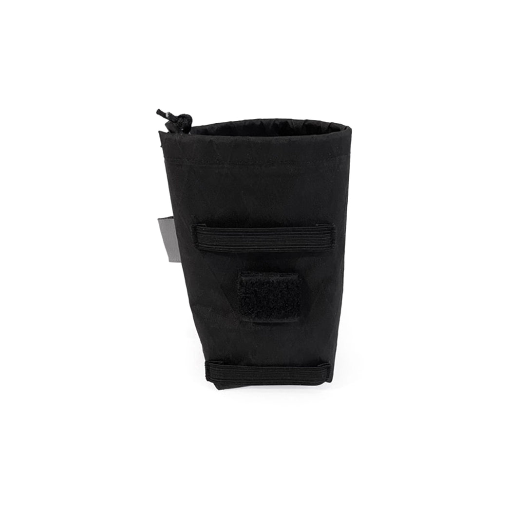 Bonfus Shoulder Pouch open view - zippered ultralight DCF pocket for backpack shoulder strap attachment