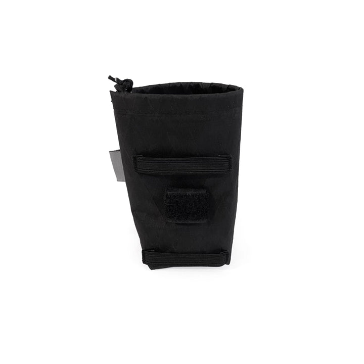 Bonfus Shoulder Pouch open view - zippered ultralight DCF pocket for backpack shoulder strap attachment