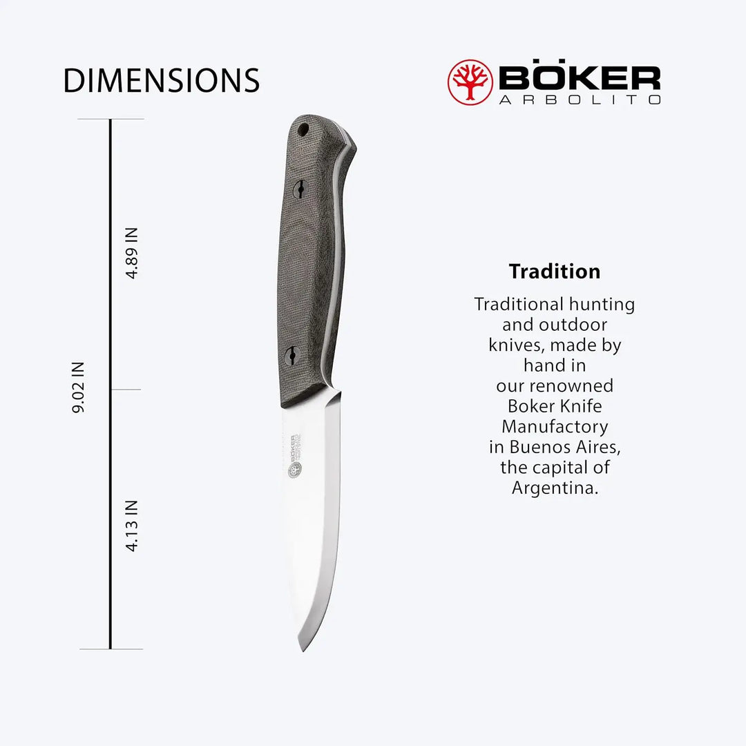 Boker Arbolito Bushcraft Micarta