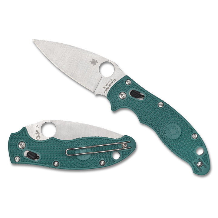 Spyderco Manix 2 Lightweight CPM SPY27 Mineral Blue