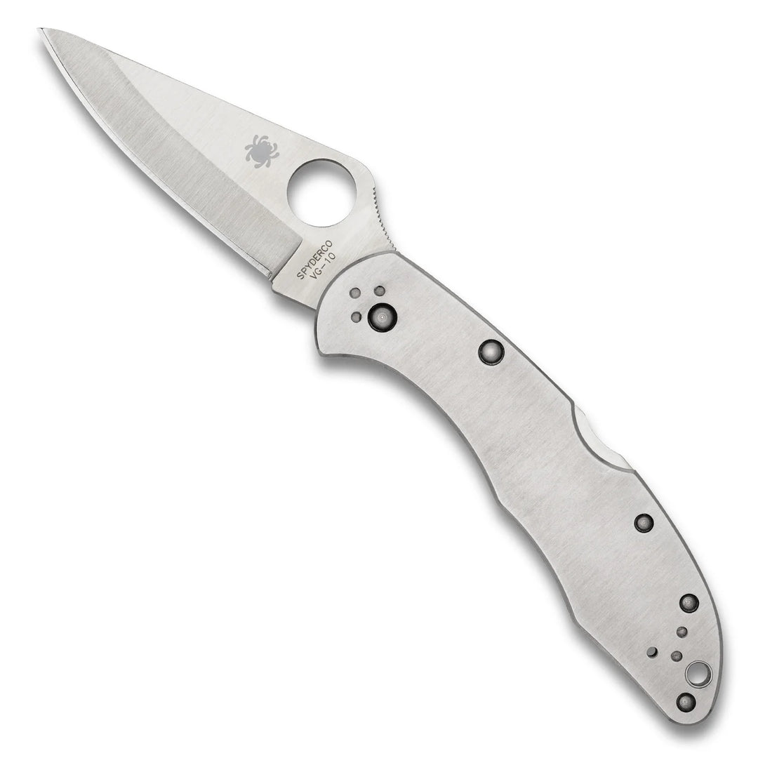 Spyderco Delica 4 Stainless - Open Box