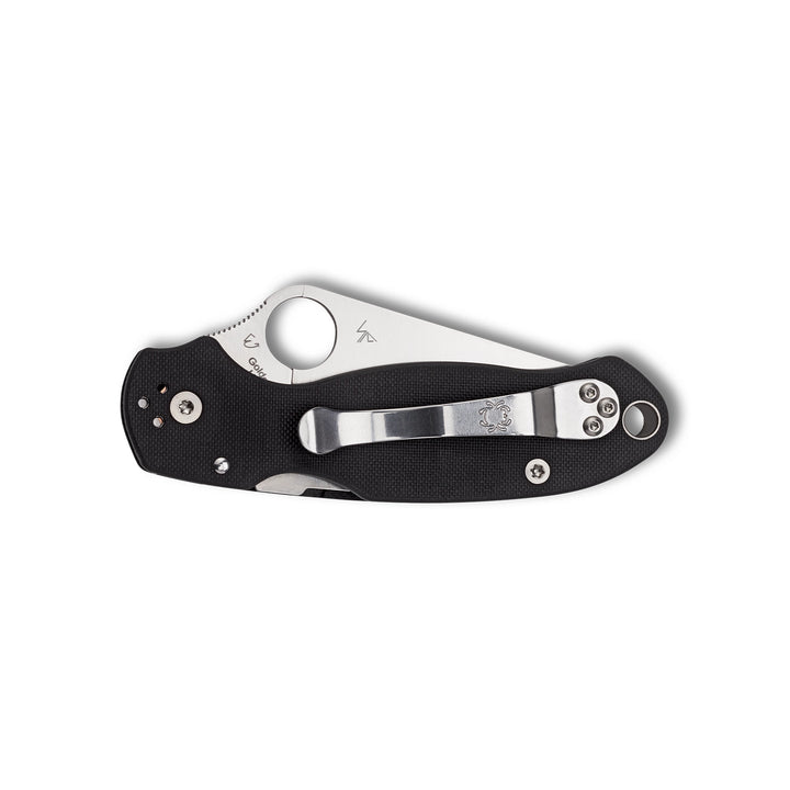 Spyderco Para 3 Combination Edge Black G10 C223GPS