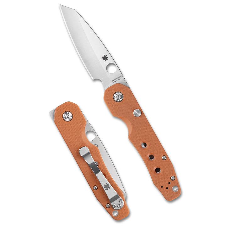 Spyderco Smock Burnt Orange Sprint Run C240GPBOR