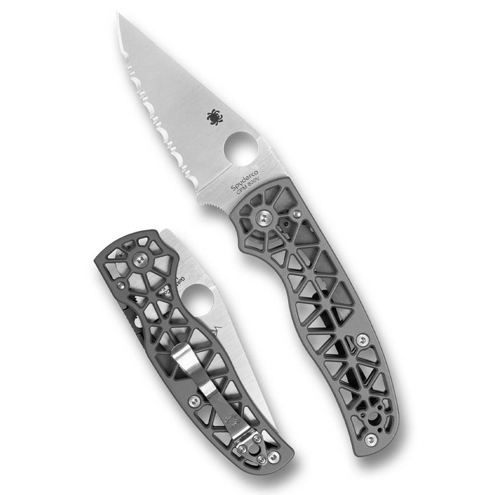 Spyderco Edgerati Skeletonized Aluminum