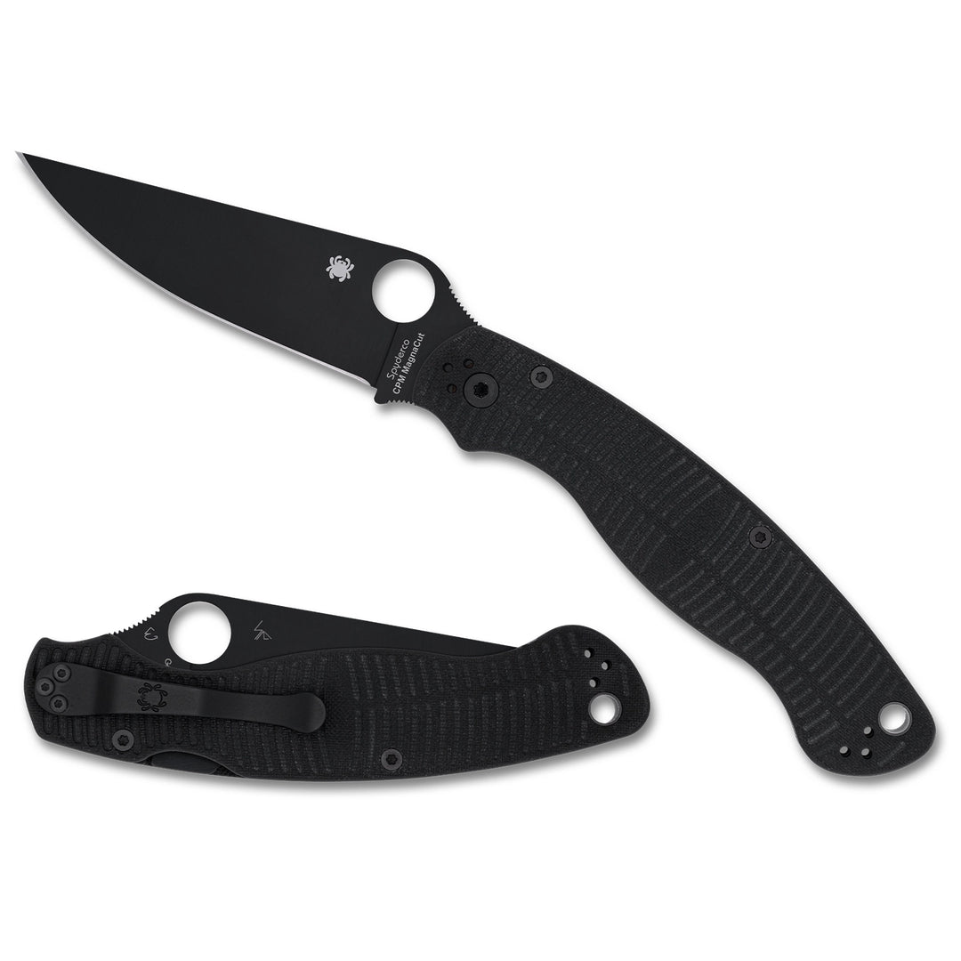 Spyderco Military 2 Salt Black C36MCBKP2